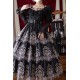 Miss Point Point Garden Embroidered Tiered One Piece(Reservation/3 Colours/Full Payment Without Shipping)